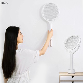 [Dhin] 5 IN 1 Electric Mosquito Racket Swatter 3500V USB Rechargeable Mosquito Killer Lamp Racket Adjustable Bug Zapper Fly Bat COD