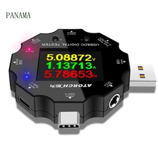 Nama เครื่องทดสอบแบตเตอรี่ USB โวลต์มิเตอร์ แอมมิเตอร์ ตรวจจับประจุไฟ