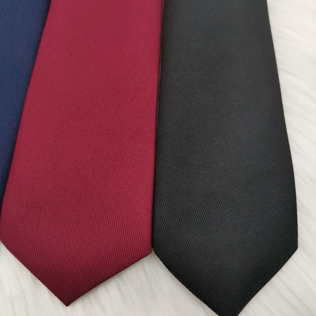 Tie Lazy JK เนคไท ขนาดเล็ก ฟรี สีดํา ไวน์แดง น้ําเงิน น้ําเงิน ทึบ เวอร์ชั่นเกาหลี นักเรียน สไตล์พื้นฐาน เครื่องแบบนักเรียน อุปกรณ์ชั้นเรียน