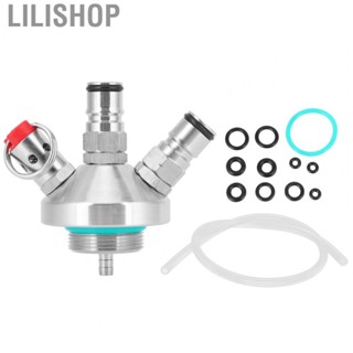 Lilishop Keg Beer Dispenser  Practical Tap Rated Pressure 35PSI with Sealing Rings for 5L/10L Mini Kegs Home Use