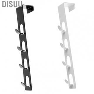 Disuu Door Back Hanger Hook  Iron Vertical Clothes Drill Free for Bathroom Hat