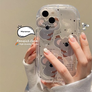 เคสโทรศัพท์มือถือ ซิลิโคนใส กันกระแทก ลายหมีโคอาล่าน่ารัก สําหรับ Realme C53 C55 C33 C31 C30 C25 C15 C17 C20 C25Y C11 2020 Realme 10 7 5