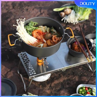 [dolity] ชุดเครื่องครัว หม้อทําอาหาร ไม่ติด สําหรับตั้งแคมป์ เดินทาง ผจญภัย