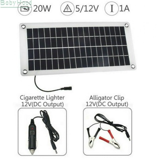 【Big Discounts】Solar Panel Kit 12 Volt Trickle Charger Battery Charger Maintenance Boat RV Car#BBHOOD