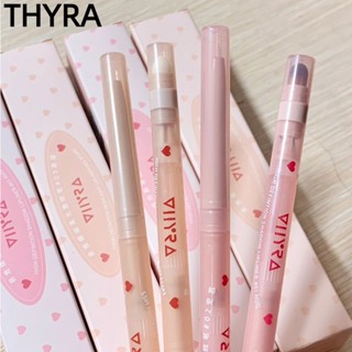 Thyra Fine Lipliner Shadow ไฮไลท์ เครื่องสําอาง ลิปริช ลิปสติก Dudu ลิปสั้น จีน แปรงทาปาก