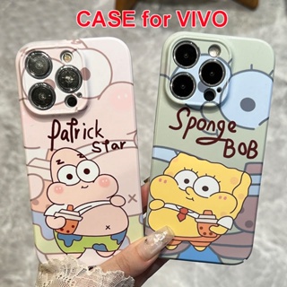 เคสโทรศัพท์มือถือแบบแข็ง ลายสพันจ์บ็อบ สแควร์แพนท์ แฟชั่น สําหรับ VIVO T2X V20Pro V23 V23Pro V23e V25Pro V27 V27e X30 X50 X60 X70 X80 X90