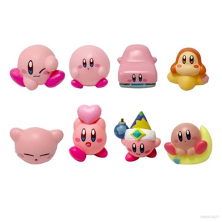 Yyds โมเดลฟิกเกอร์ Kirby Kirby Car Zelda Kirby Waddle Dee ของเล่น ของสะสม สําหรับเด็ก 8 ชิ้น