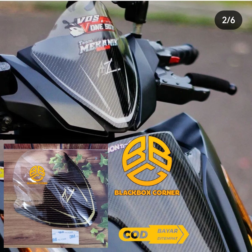 คาร์บอน VISOR AIZEN VARIO 160 CBS