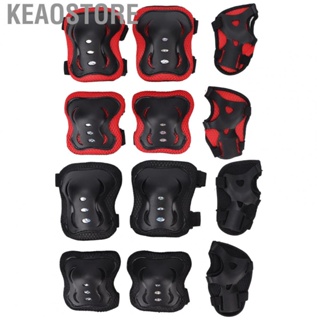 Keaostore Kids Protective Gear Children Stylish Breathable Knee Pad Elbow Hand Guard F