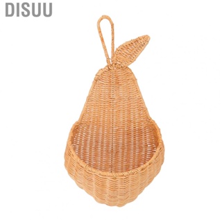 Disuu Rattan Wall  Fruit Shape Sturdy Hanging For Bathroom Kitchen