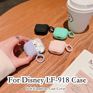 【ส่วนลด】เคสหูฟัง แบบนิ่ม สีพื้น สําหรับ Disney LF-918 LF-918