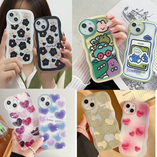 เคสโทรศัพท์มือถือ ซิลิโคนนิ่ม TPU ใส กันกระแทก ลายกราฟฟิตี้หัวใจ สีน้ํา แฟชั่น สําหรับ Infinix Hot 30i 30 30 Play Smart 7