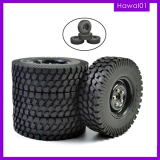 [Hawal] ยางล้อรถ สําหรับอัพเกรดรถไต่หินบังคับ 1/10 Axial SCX10 4 ชิ้น