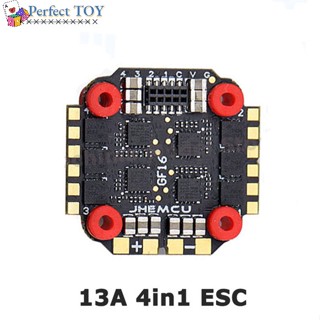 Ps JHEMCU Gf16-bmi Stack F405-bmi ตัวควบคุมการบิน Bmi270 W/osd At7456e Blheli_s 2-4s 13a 4in1 Esc Dshot600 สําหรับ Fpv