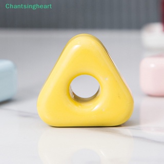 &lt;Chantsingheart&gt; ชั้นวางแปรงสีฟันเซรามิค ทรงสามเหลี่ยม สําหรับห้องน้ํา