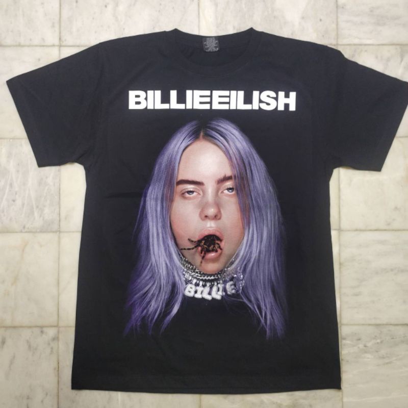 เสื้อวง Billie Eilish “TARANTULA MOUTH” เสื้อวงดังๆ วินเทจ เสื้อวินเทจ บิลลี ไอลิช