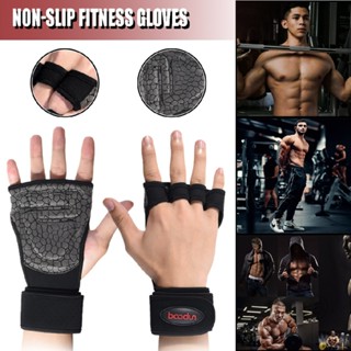 Weight Lifting Fitness Full Palm Protection Gym Workout Protector Gloves