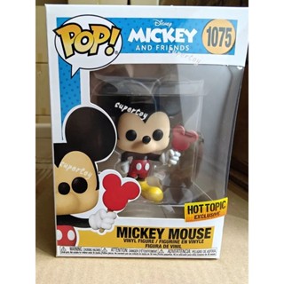 ฟิกเกอร์ Funko Pop Disney Mickey Mouse 1075 ของเล่นสําหรับเด็ก