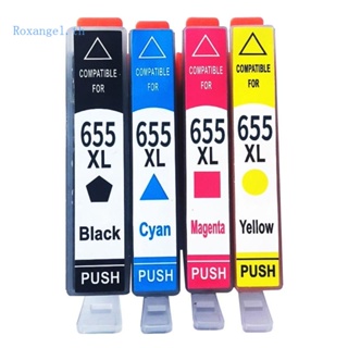 Rox ตลับหมึก 655 655XL สําหรับ HP655 Deskjet 3525 5525 4615 4625 4525 6520