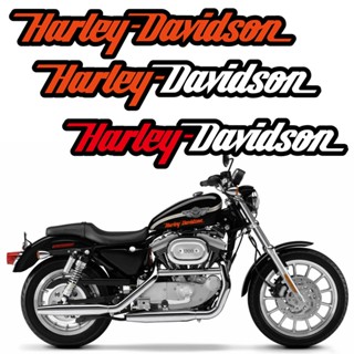 harley davidson เสื้อ quinn กระเป๋า พักเท้า หมวก แท้ สติกเกอร์โลโก้สัญลักษณ์ Harley Davidson สําหรับติดตกแต่งหมวกกันน็อครถจักรยานยนต์