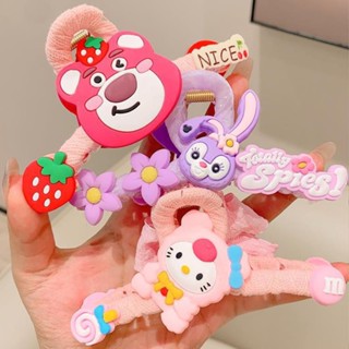 กิ๊บติดผมหางม้า ลายการ์ตูน Sanrio Strawberry Bear น่ารัก สไตล์เจ้าหญิง 2023