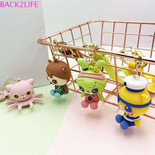 Back2life พวงกุญแจ จี้ตุ๊กตา Octonauts Octonauts หลากสี สําหรับตกแต่งกระเป๋า