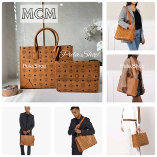 กระเป๋าสะพายทรงโท้ทใบใหญ่ MEDIUM MUNCHEN TOTE IN VISETOS 005