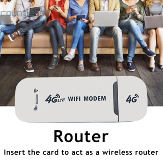 4g LTE ดองเกิล USB ไร้สาย 150Mbps โมเด็มสติ๊ก WiFi อะแดปเตอร์ 4G การ์ดเราเตอร์ [countless.th]