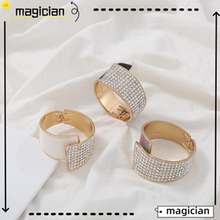 MAG กําไลข้อมือ กําไลข้อมือแฟชั่น ประดับเพชรเทียม