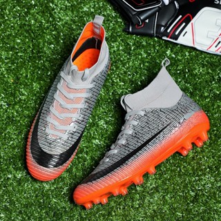 รองเท้าฟุตบอล Mercurial Superfly คุณภาพดี พลัสไซซ์ 31-48 สําหรับเด็กผู้ชาย