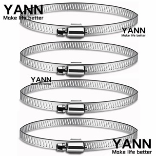 Yann1 แคลมป์หนีบสายท่อ โลหะ สเตนเลส 194-216 มม. 8 นิ้ว 4 ชิ้น