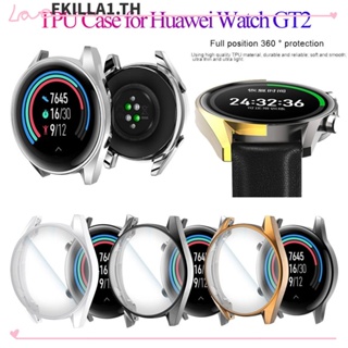 FACCFKI เคสนาฬิกาข้อมือ TPU แบบบาง ป้องกันหน้าจอ สําหรับ Huawei Watch GT 2 46 มม. 42 มม.