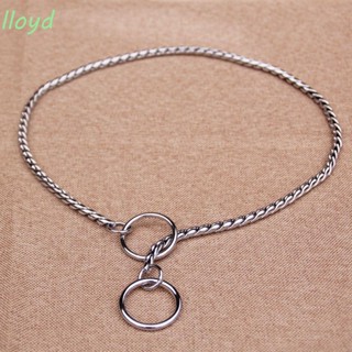 Lloyd ปลอกคอโซ่ รูปงู อุปกรณ์เสริม สําหรับฝึกสุนัข