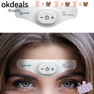 OKDEALS เครื่องนวดศีรษะ แบบไมโคร บรรเทาอาการปวดหัว