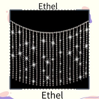 Ethel1 ม้วนริบบิ้น ประดับพู่เพชร เครื่องประดับ สําหรับตกแต่งงานปาร์ตี้