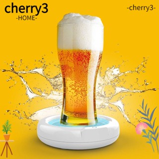 Cherry3 เครื่องมือทําฟองเบียร์ แบบพลาสติก อัลตราโซนิก