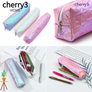 Cherry3 กระเป๋าเครื่องเขียน ปากกาเลเซอร์ 3D กันน้ํา ความจุขนาดใหญ่ ลายดาวห้าแฉก