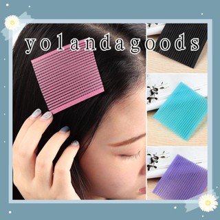 ☆YOLA☆ Washing Face Front Hair Sticker  Salon Tool Magic Paste Hair Clip New Fringe Patch Seamless  Fixed  Hairdressing Patch/Multicolor