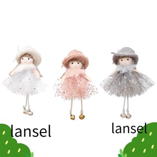 LANSEL จี้ตุ๊กตานางฟ้า แขวนตกแต่งบ้าน เทศกาลคริสต์มาส