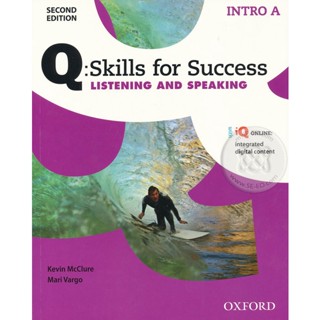 Bundanjai (หนังสือเรียนภาษาอังกฤษ Oxford) Q : Skills for Success 2nd ED Intro A, Listening &amp; Speaking : Students Book