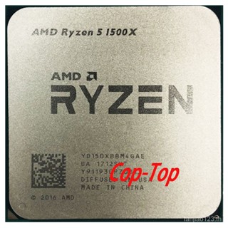 ซ็อกเก็ตโปรเซสเซอร์ CPU Amd ryzen 5 1500x r5 1500x3.5 ghz Quad-Core Octa-Core l3 = 16 m 65 w yd150xbbm4zie am4