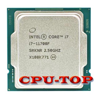 โปรเซสเซอร์ CPU Intel Core i7-11700F i7 11700F 2.5 GHz Eight-Core Sixteen-Thread 16M 65W LGA 1200