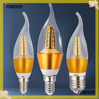 Forever หลอดไฟ Led E14 9W 5W ประหยัดพลังงาน สีขาว สําหรับตกแต่งบ้าน