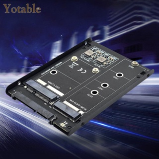 [Yotable.th] การ์ดอะแดปเตอร์ M.2 NGFF+mSATA เป็น SATA 3.0 6Gbps SSD