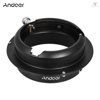 Fw Andoer แหวนอะแดปเตอร์แปลงสตูดิโอถ่ายภาพ เป็น Bowens Speedring สําหรับเมาท์โบเวน Softbox Beauty Dish Elinchrom Mount Studio Stro