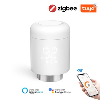 Tuya Zigbee เทอร์โมสแตท วาล์วหม้อน้ํา ควบคุมผ่านแอพโทรศัพท์มือถือ ไร้สาย ทําความร้อน TOLO-7.26