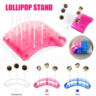 New 20 Holes Acrylic Lollipop Chocolate Display Stand Wedding Cake Pop Holder