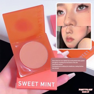 SWEETMINT Monochrome Air Blush ไฮไลท์สีนู้ดสว่าง กันน้ำ กันเหงื่อ เพิ่มประสิทธิภาพให้ผิวและการแต่งหน้า [prettylady]