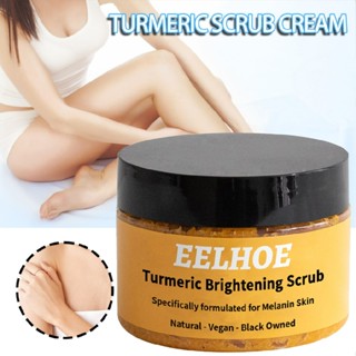 100g Turmeric Brightening Scrub for Dark Spots Inner Thighs Bikni Area Underarms