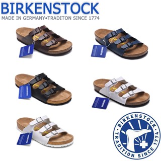 Birkenstock Arizona รองเท้าแตะ รองเท้าชายหาด หนัง กันลื่น แฟชั่น สําหรับผู้ชาย และผู้หญิง